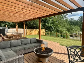 Fenced Riverfront Oasis on WA's Skykomish River - Image 2
