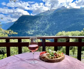 Top view of the mountains-terrace-kitchen-parking - Image 3