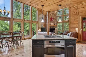 River Woods Retreat: Hot Tub, Hikes, 2 Fireplaces, EV - Image 5