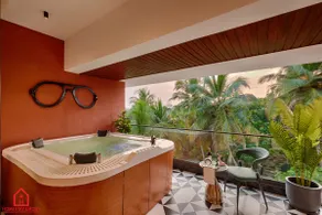 SandCastle 3BHK Jacuzzi BagaBeach3KM|HomestayDaddy - Image 2