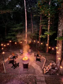 Secluded Cabin That Sleeps 12 with Loft Bunkhouse and Game Room including 86 inch TV - Image 2