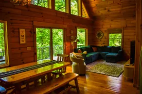 Secluded Cabin That Sleeps 12 with Loft Bunkhouse and Game Room including 86 inch TV - Image 4