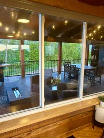 Secluded cabin on 75 acres 360 views cedar hot tub infrared sauna outdoor Shower - Image 4