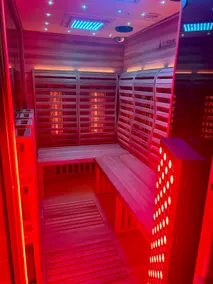 Secluded cabin on 75 acres 360 views cedar hot tub infrared sauna outdoor Shower - Image 5