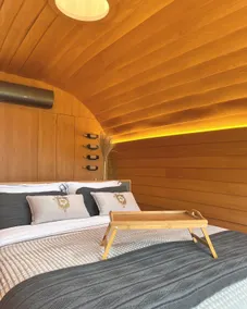 Accommodation in a wine barrel at a winery - Image 3