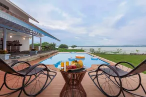 StayVista's Eva villa - 3BHK with Lake View & Bar - Image 2