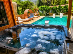Luxury Villa Cactus Private Pool, Sauna Jacuzzi & Canoe - Image 2