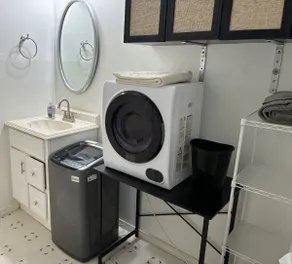 Private Micro-Studio, Entrance, Bath & Laundry - Image 3