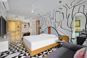 The Manifest Studio 3KM Baga Beach | HomestayDaddy - Image 2