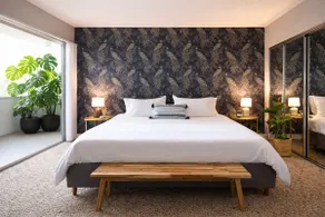 Gym | King Bed | WD I Balcony | Walkable | Desk - Image 2