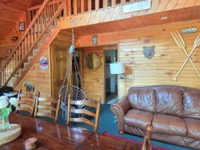 Cabin on a private lake near ATV trails - Image 5