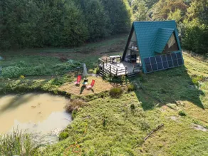 A frame self sustainable cottage, go a eco warrior - Image 4