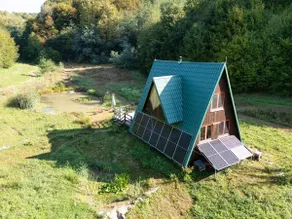 A frame self sustainable cottage, go a eco warrior - Image 2