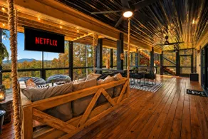 Boujee Lodge: Epic Views•Hot-Tub•Fire-Pit•Games•EV - Image 3
