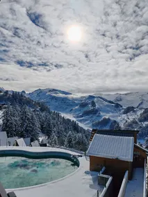 Le Cocon Bleu, panoramic view of the mountains - Image 4