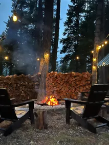 Cozy A Frame Cabin with Bunkhouse - Image 5