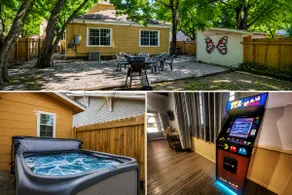 Heart of Norman | Hot Tub & Arcade Fun + Firepit - Image 4