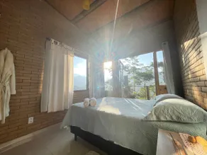 Mohini: waterfall, hanging hammock, deck and fireplace - Image 4