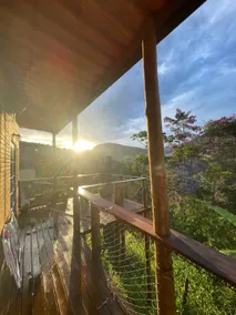 Mohini: waterfall, hanging hammock, deck and fireplace - Image 5