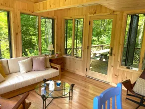 Mountains and Rivers, Secluded Cabin - Image 2