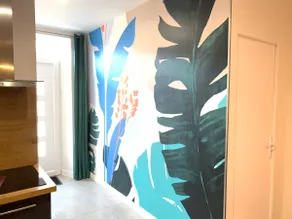 Beautiful air-conditioned 2-room apartment with terrace and garden - Image 4