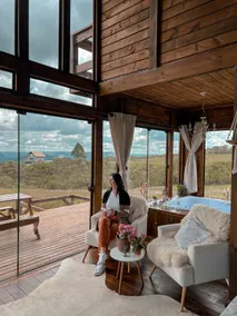 Vila Boa Vista Cabin Heated Pool Sunset - Image 5