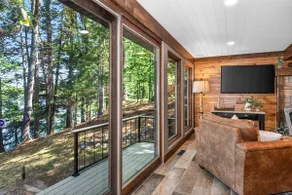 Lakefront home, dock, enclosed porch, fire pit! - Image 4