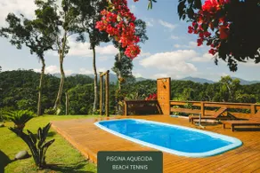 Chalet, 32°C Heated Pool, Beach Tennis - Image 5