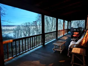Raven's View Retreat-1830 Cabin Overlooking River - Image 5