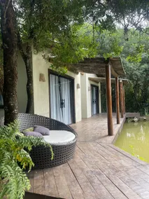 Chalets with pool, garden and fishing in MG - Image 5