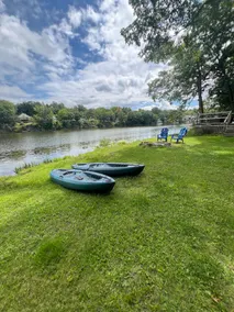 River cabin 5 private shore with your own kayaks - Image 3