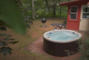 Nostalgic Lakehouse with Nintendo, VHS & Hot Tub - Image 5