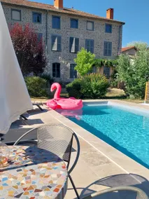 “L'Orangerie du Presbytère” with heated pool. - Image 2