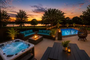 Exquisite DFW Lakefront Mansion 16 Beds: Pool Spa - Image 2