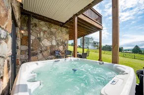 Chic Rustic Log Cabin Near Lake w/ Fire Pit - Image 3