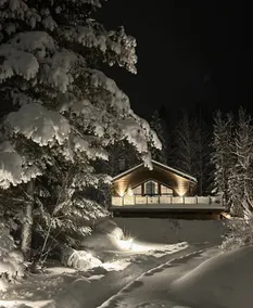 Scandi retreat with sauna, lake and ski slope views - Image 5