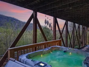 Cabin Retreat-Stunning Views, Pool Table+Hot Tub - Image 3