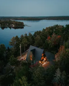Private Waterfront Timber A-Frame • Hot Tub•2 Acre - Image 3