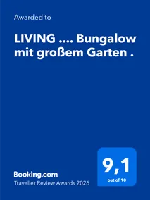 LIVING .... Bungalow with large garden. - Image 4