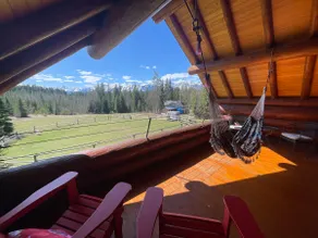 Cozy log cabin, stunning views with hot tub. - Image 3