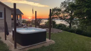 Perched Above Pepin- hot tub, panoramic lake view! - Image 5