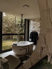 Nevada Barn • Soaking tub with a view - Image 2
