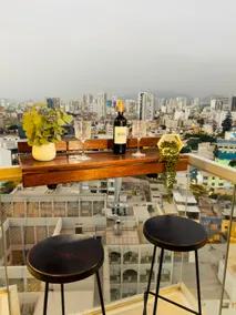 Night with a View of Lima | Balcony | Pool | Jesus María - Image 2