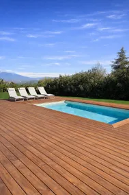 House surrounded by nature with a pool - Image 2
