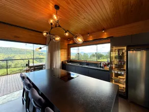 Luxury cabin with hot tub and lake views. - Image 3