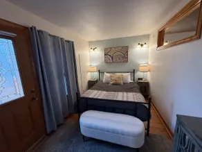 Walkable 1BR | Fireplace | Patio - Image 2