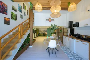 Romantic accommodation • Hot tub & massage table - Image 4