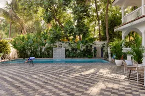 Sleek White 8BDR Villa Near Baga Beach - Image 4