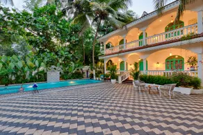 Sleek White 8BDR Villa Near Baga Beach - Image 2