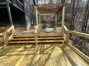 The Black Cabin on the mountain | Hot tub | Views - Image 2